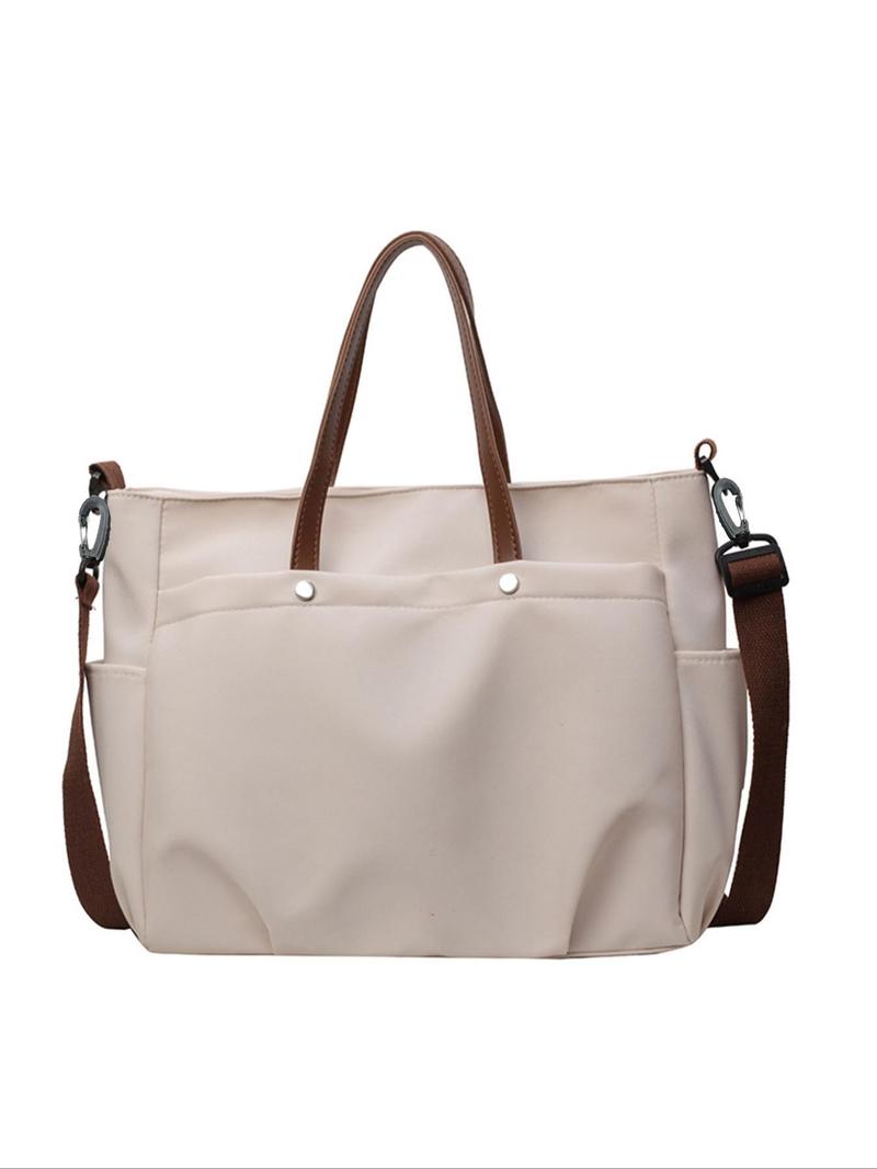 Large Capacity Minimalist Shoulder Bag, Casual Versatile Computer Crossbody Bag, All-match Tote Bag for Going Out, Dating, Shopping, Office, Class, Casual Messenger Bags