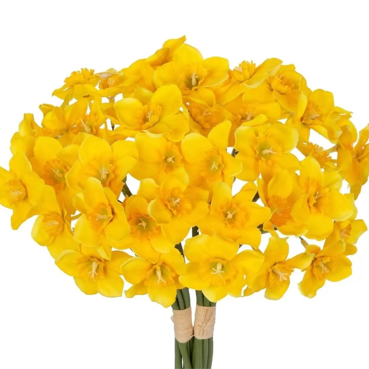 High-quality artificial hyacinth flower set. This set contains 18 flower bouquets, with a total of 28 full and realistic flower heads. It is made of plastic long stems, allowing for free bending and shaping, with a three-dimensional and natural appearance