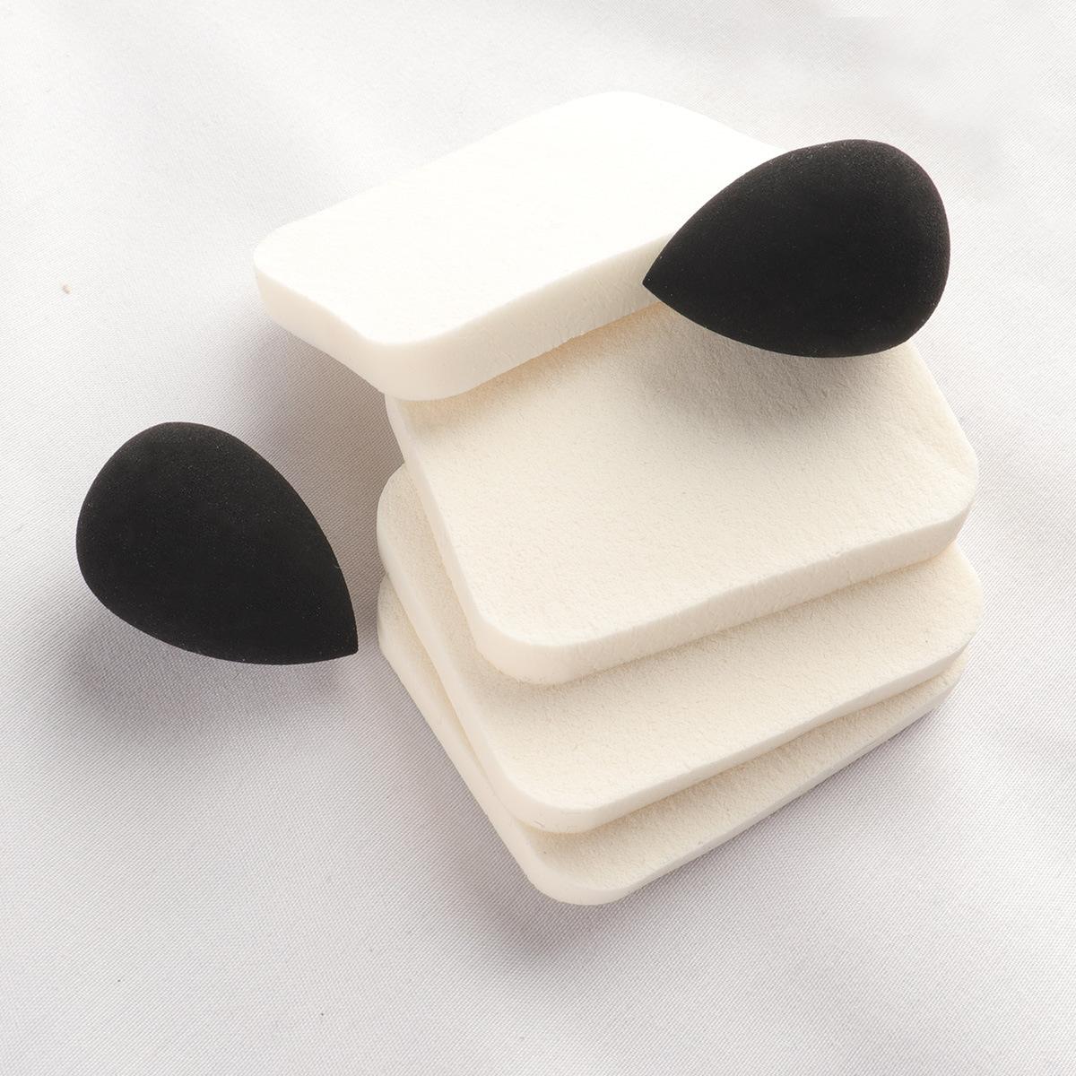 47-piece makeup tool set, stylish small makeup bag, makeup brush set, portable travel makeup puff