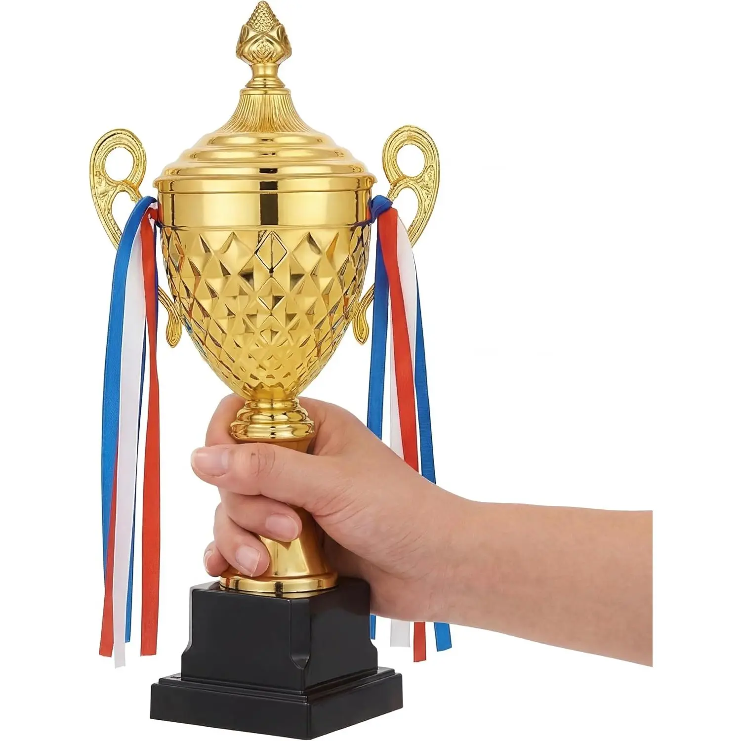 Soccer Trophy Bulk Large  Trophy Cup Awards Metal World Soccer for  Cup Championships Basketball Competitions Tournaments Ceremony Celebration Party