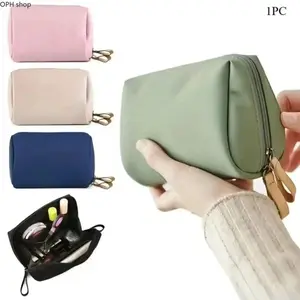 Korean Style Mini Makeup Bag Compact Portable Cosmetic Pouch Lightweight Travel Organizer For Lipstick Essentials Daily Purse Summer