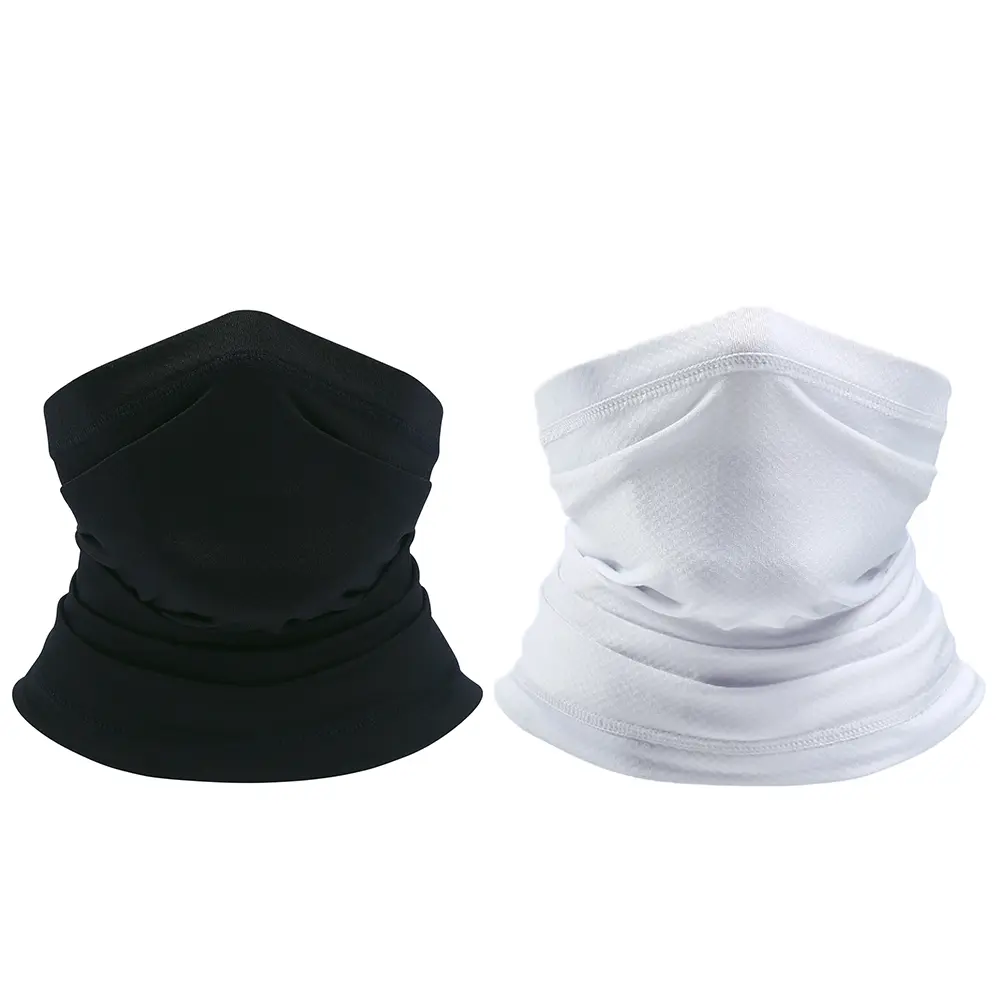 2-pack Outdoor Sun-protection and Cooling Face Masks Suitable for Motorcycle Riding, Driving, Moisture-wicking and Sweat-absorbing Face Cover