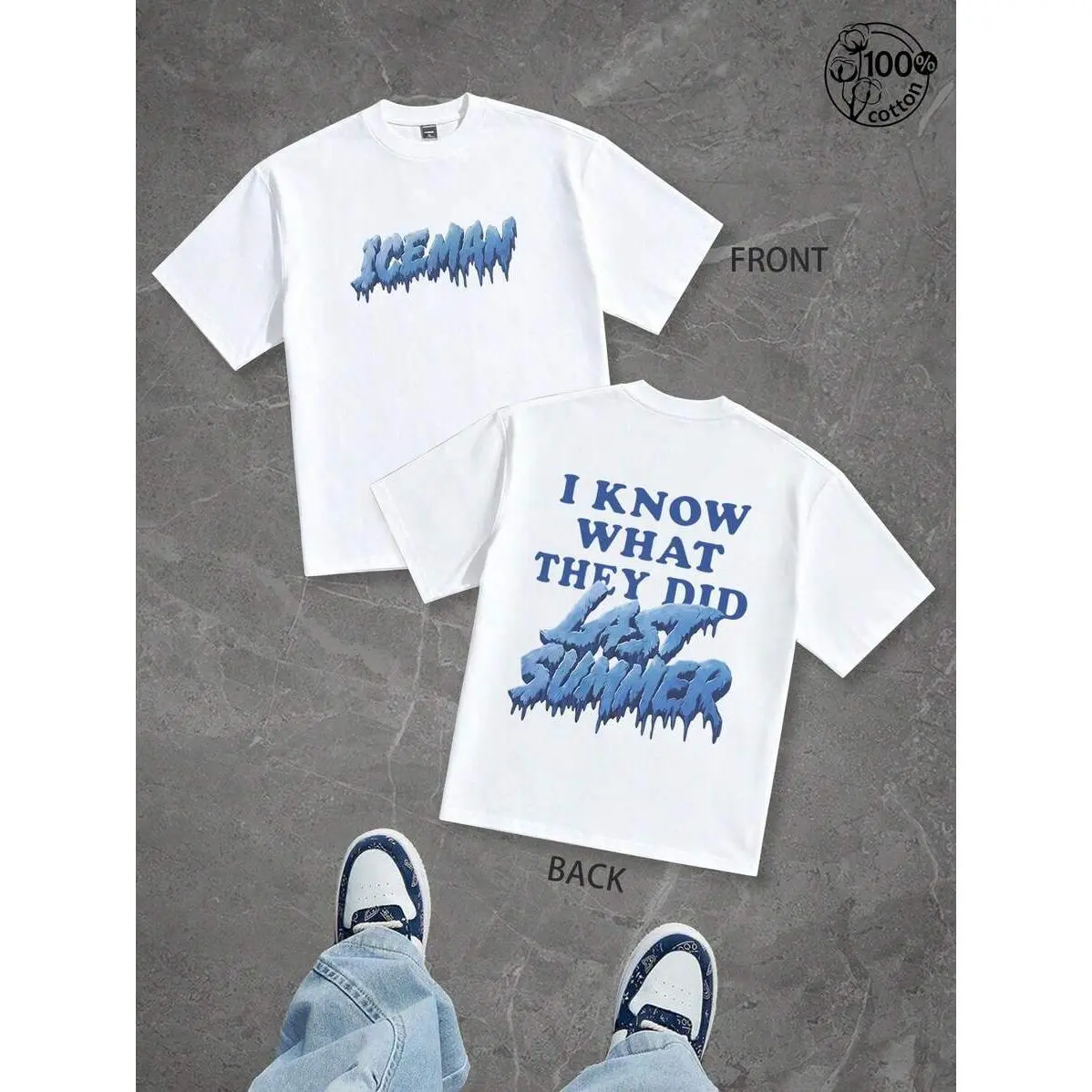 Iceman Tee'I Know What They Did Last Summer' Icy Graphic T-Shirt %100 Cotton T-Shirt, Drake T-Shirt,2026 Drake Graphic Music Fan Tee.Rapper Streetwear
