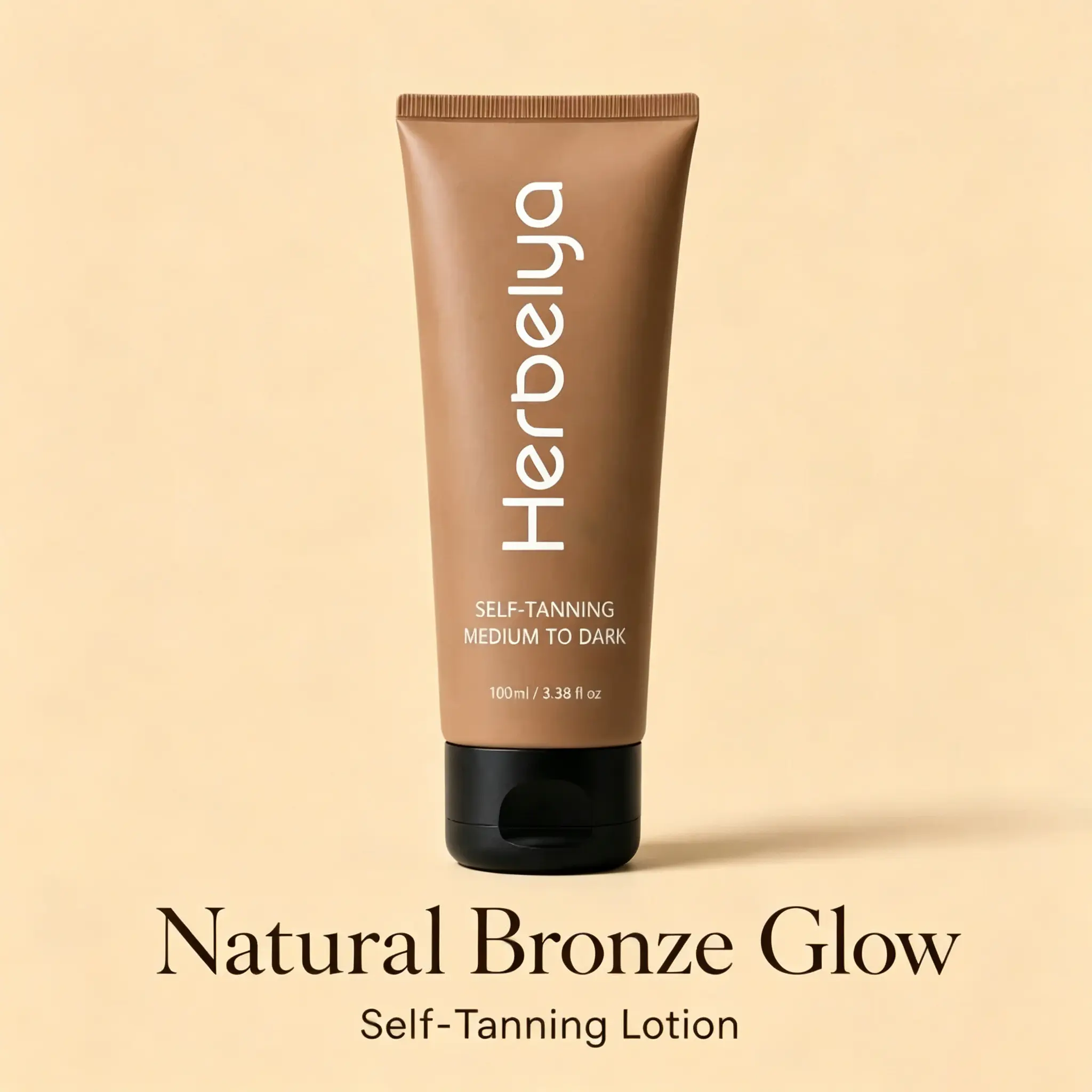 Self Tanner BodyLotion - Herbelya K-Beauty Gradual NaturalBronzed Sunless Hydrating Streak-ree