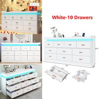 White-(10 Drawers)
