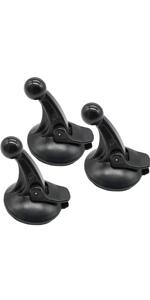2-Pack Pro-Grip GPS Windshield Mount High-Force Suction Cup Holder for Garmin Nuvi | Reliable Navigation Bracket
