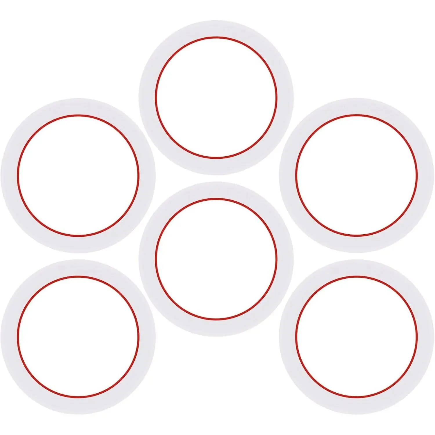 Sealing Gasket for Bialetti Moka Express & Moka Induction 2 Cups Coffee Pot | [UPGRADED] 6 count   Grade  Seal Ring for Bialetti  Stovetop Espresso Coffee Maker