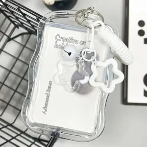 2026 New Arrival Transparent High Value Card Protective Cover, Clear Bus Metro Subway Card Sleeve, Multifunctional ID Badge Holder for Campus Student, Work Permit, Canteen Meal Card, Waterproof Durable Daily Card Accessories