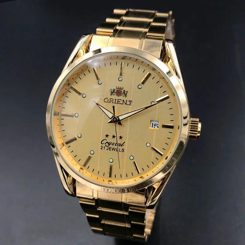 Grade Men's Luxury Multi-Function Full Steel Automatic Mechanical  Watch with Sapphire Crystal