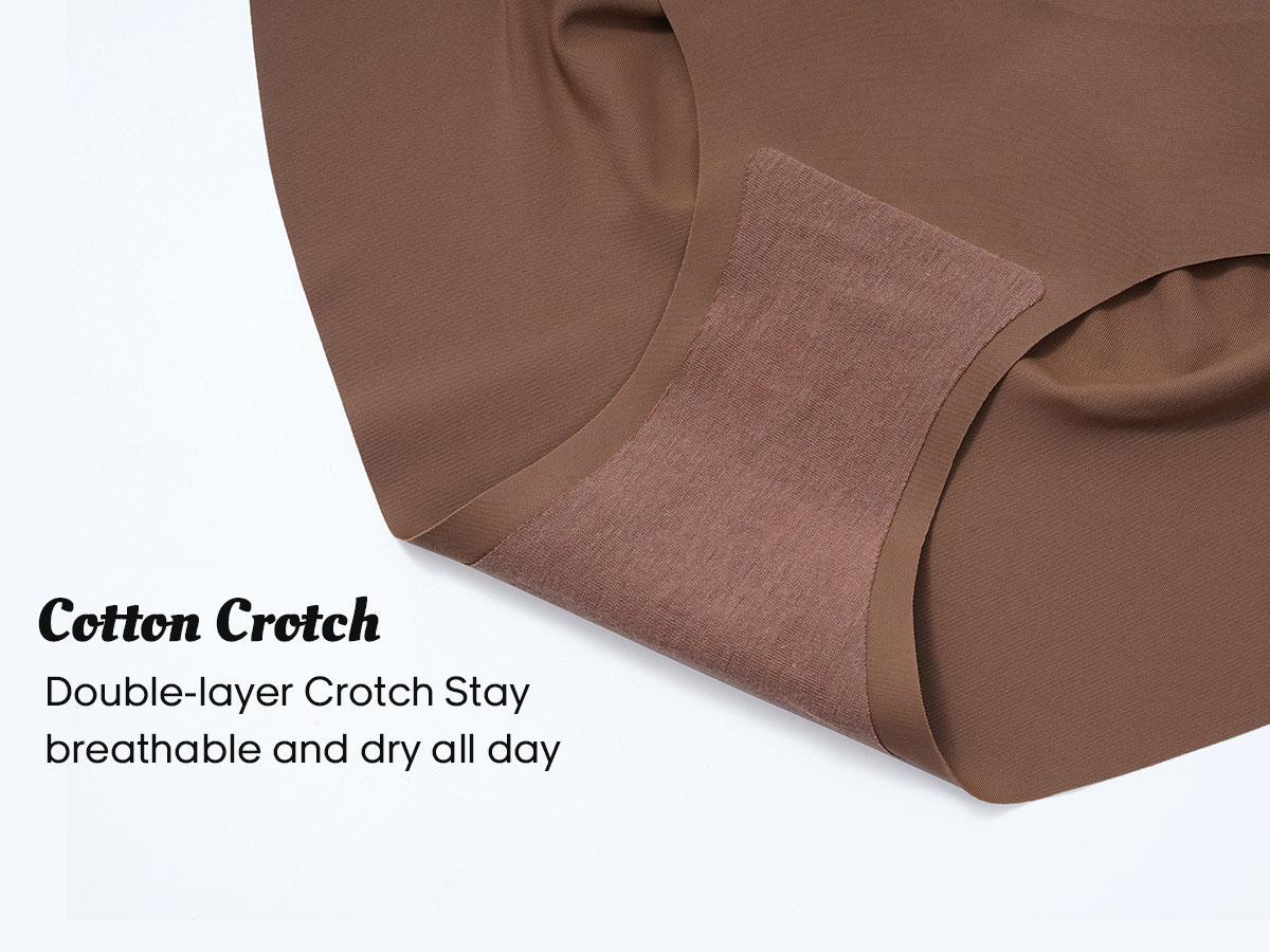 LEVAO Women’s No Show Seamless Underwear 4 Pack – High Waisted, Soft & Full Coverage Panties