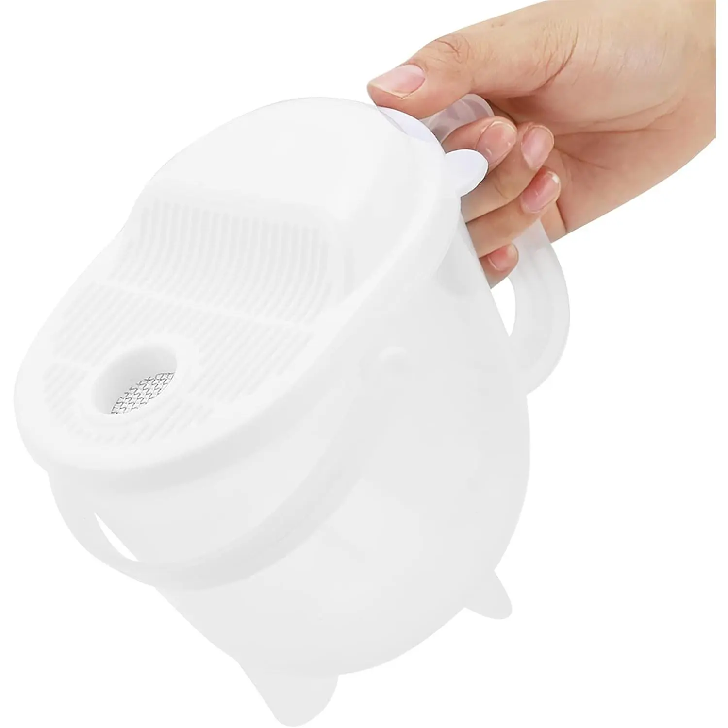 14oz Quinoa Strainer Rice Strainer Rice Washer Cleaner | for Granular Ingredients Beans Grapes and Cherry Tomatoes