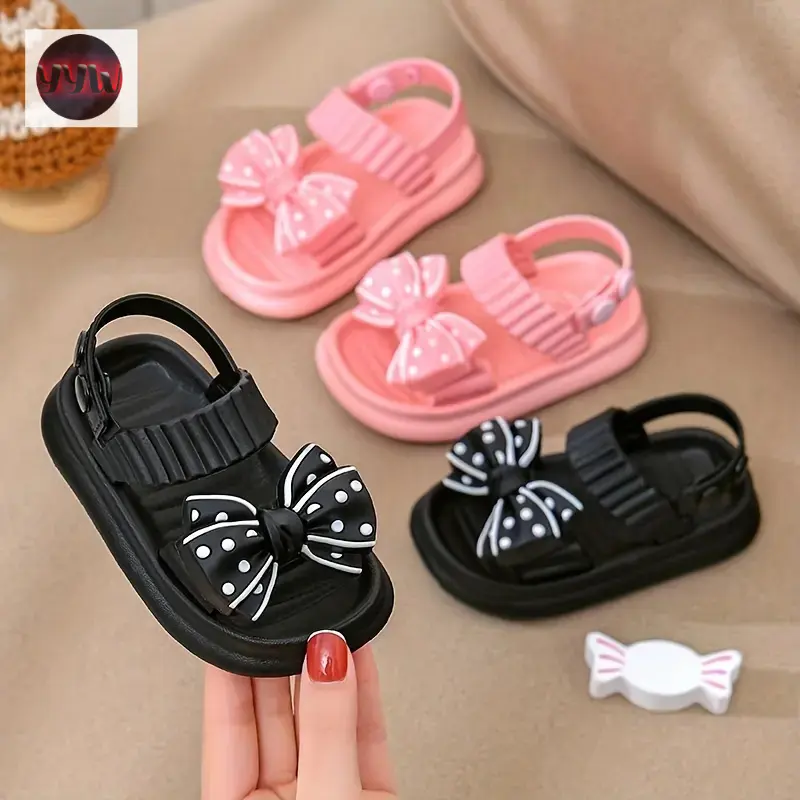 YYW1 Cute Princess Sandals with Soft Soles, Odor-Resistant And Non-Outdoor Use