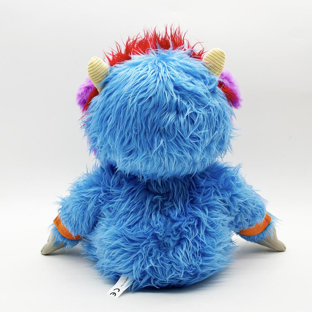 My Pet Monster 80s Retro Plush Toy - 31cm Large Stuffed Animal for Nostalgic Gifts & Halloween Christmas