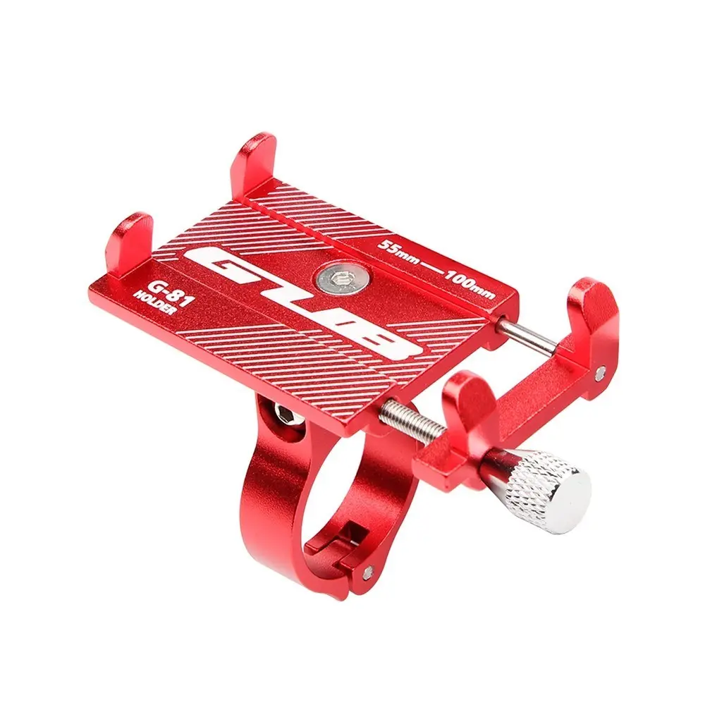 Universal Bike Phone Holder, Aluminum Handlebar Mount, Bike Accessory, Fire, Compatible with All Smartphones, Durable & Secure Attachment