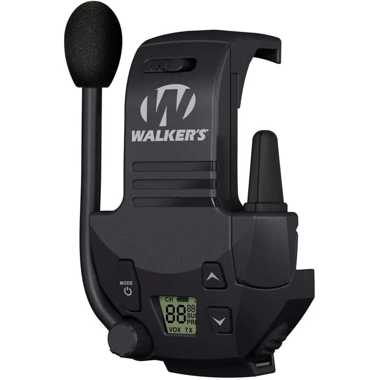 22 Channels 3 Miles Range Distance Voice-Activated Handsfree Communication Device for Razor Shooting Muffs, 3 AAA Batteries Included