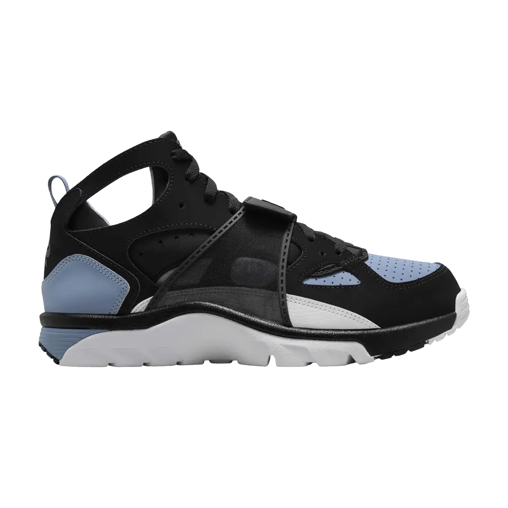 Nike Air Trainer Huarache 'Cool Blue' 2025 (Unisex) Black/Cool Blue/White retro basketball shoes IH4470 001