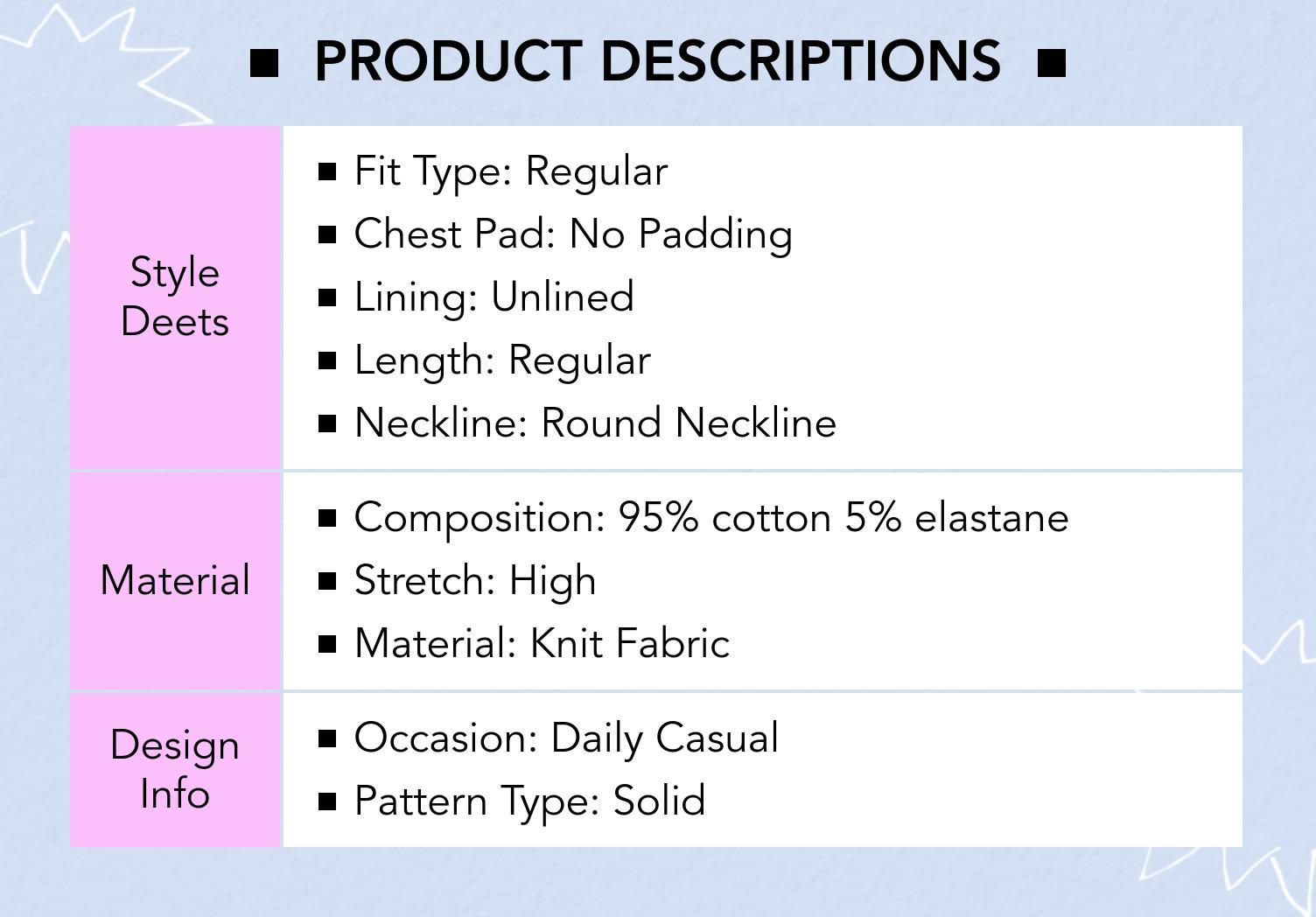 Cider [3 colors, size 2-10] Cotton-blend Round Neckline Solid Tank Top