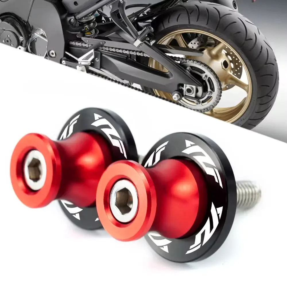 Motorcycle Accessories - 6MM Swingarm Spools Slider - Stand Screws for Yamaha YZFR1 YZFR3 YZFR6 YZF R6 R3 R1 YZF-R6 YZF-R3 YZF-R1