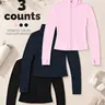 Women's Fitted Sports Jacket, Long Sleeve Yoga Fitness Top, Comfortable Workout Clothes for Exercise and Daily Wear, Active Lifestyle