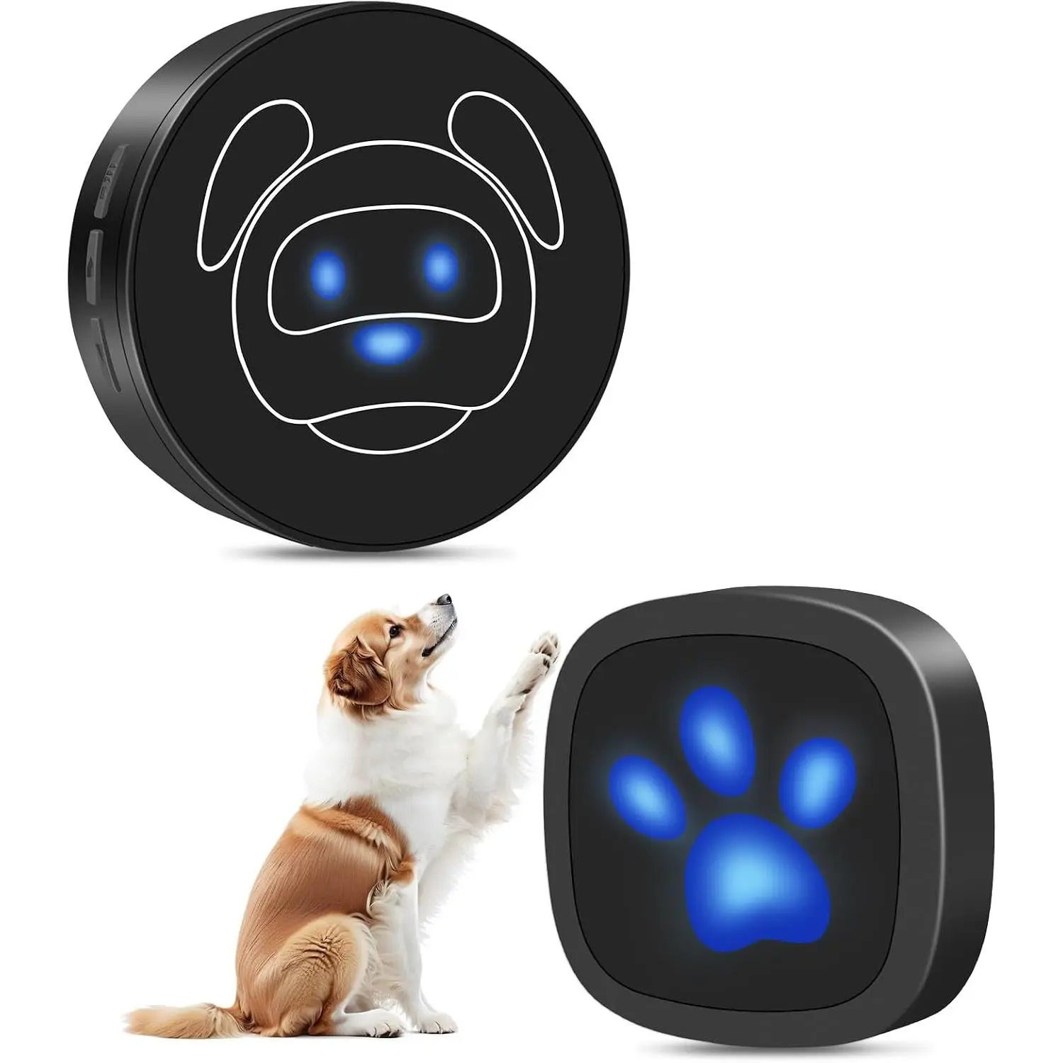 Door  for Potty ,   Doorbell Ring to Go Outside, IP65   Button, 50 Melodies & 1000  Range