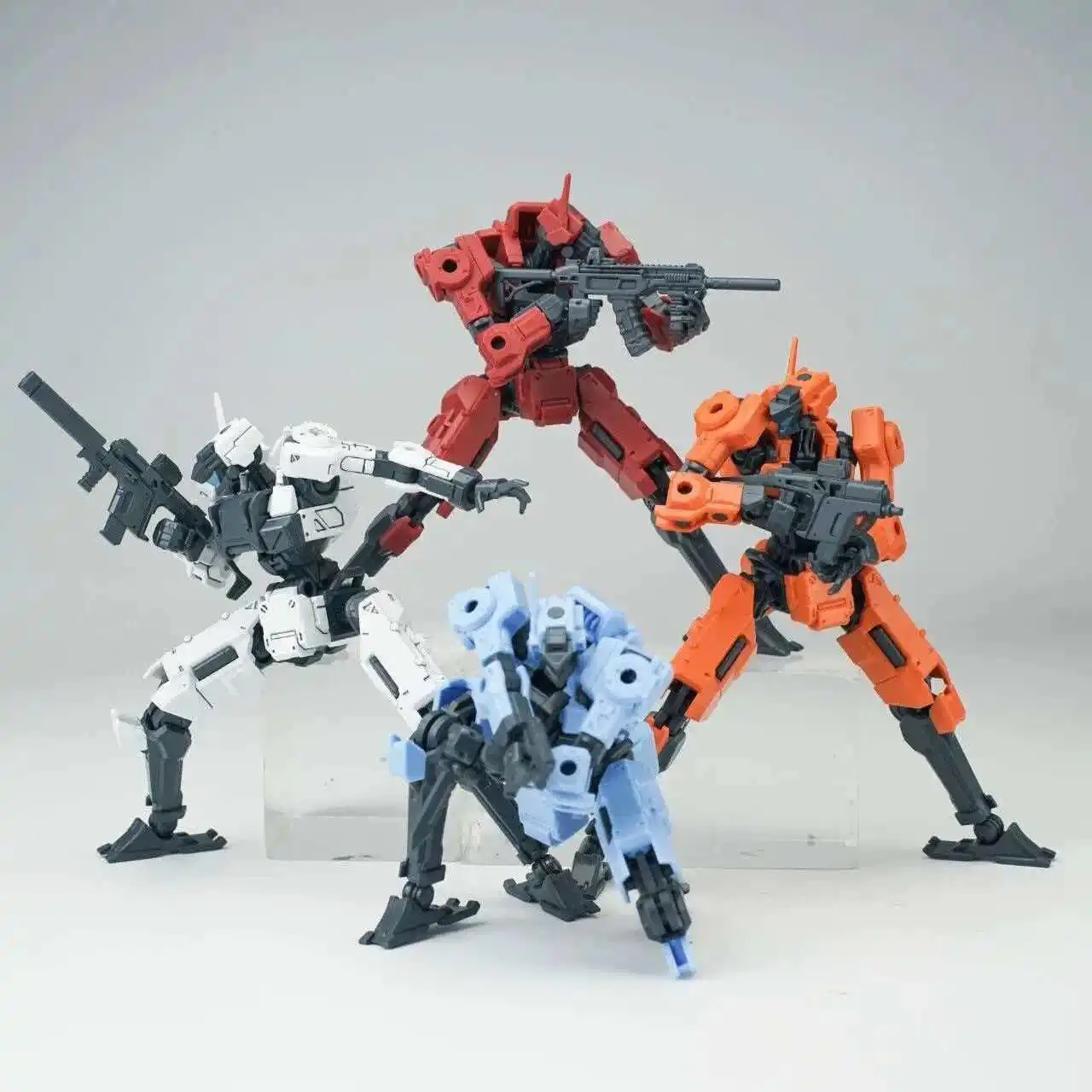 2026 hot itemSheik Mainland 3MIN Project A 1/18 Swift Wolf Assault Mecha, Buildable Articulated Action Figure Model Kit Multi‑Color Options