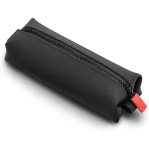 The Koby Dopp Kit,   Toiletry Bag for Men, Compact Leak-Resistant Travel Organizer with Heavy-Duty Zipper, Easy-to-Clean  Bag - Mini 8.5" x 2.75" x 2", Charcoal