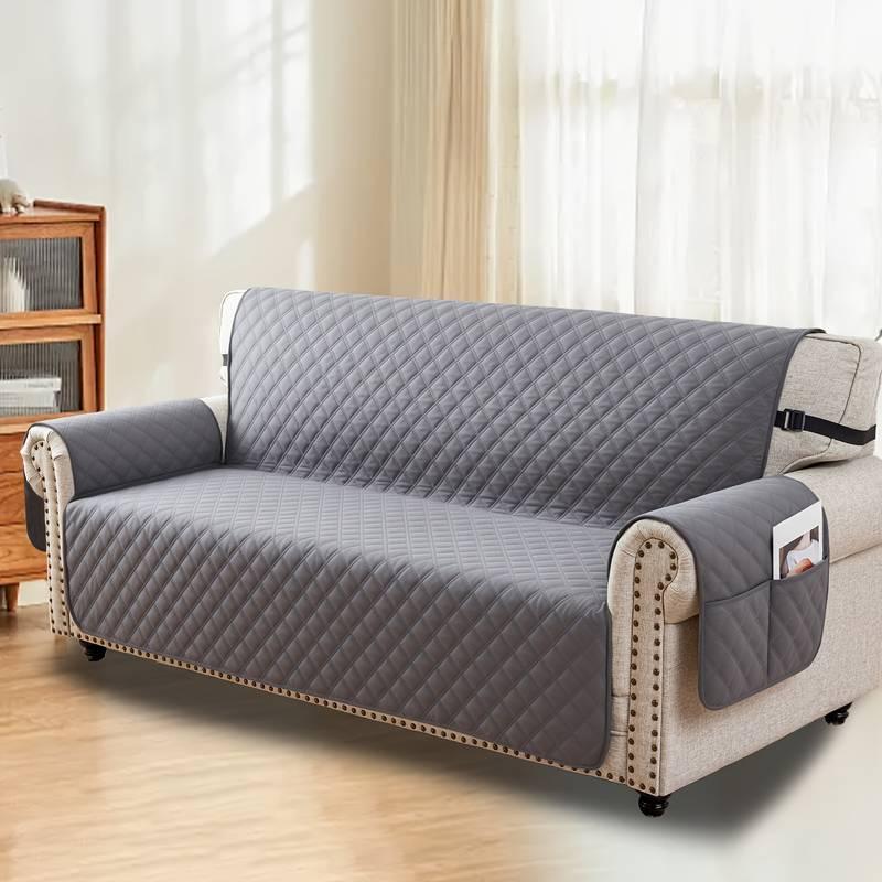 Soft Stretch Recliner Slipcover | 92% Polyester + 8% Spandex, High Elasticity Full Coverage, Anti - Slip Pockets,Prevent pet scratching, Machine Washable for Sofa Recliner Chairs