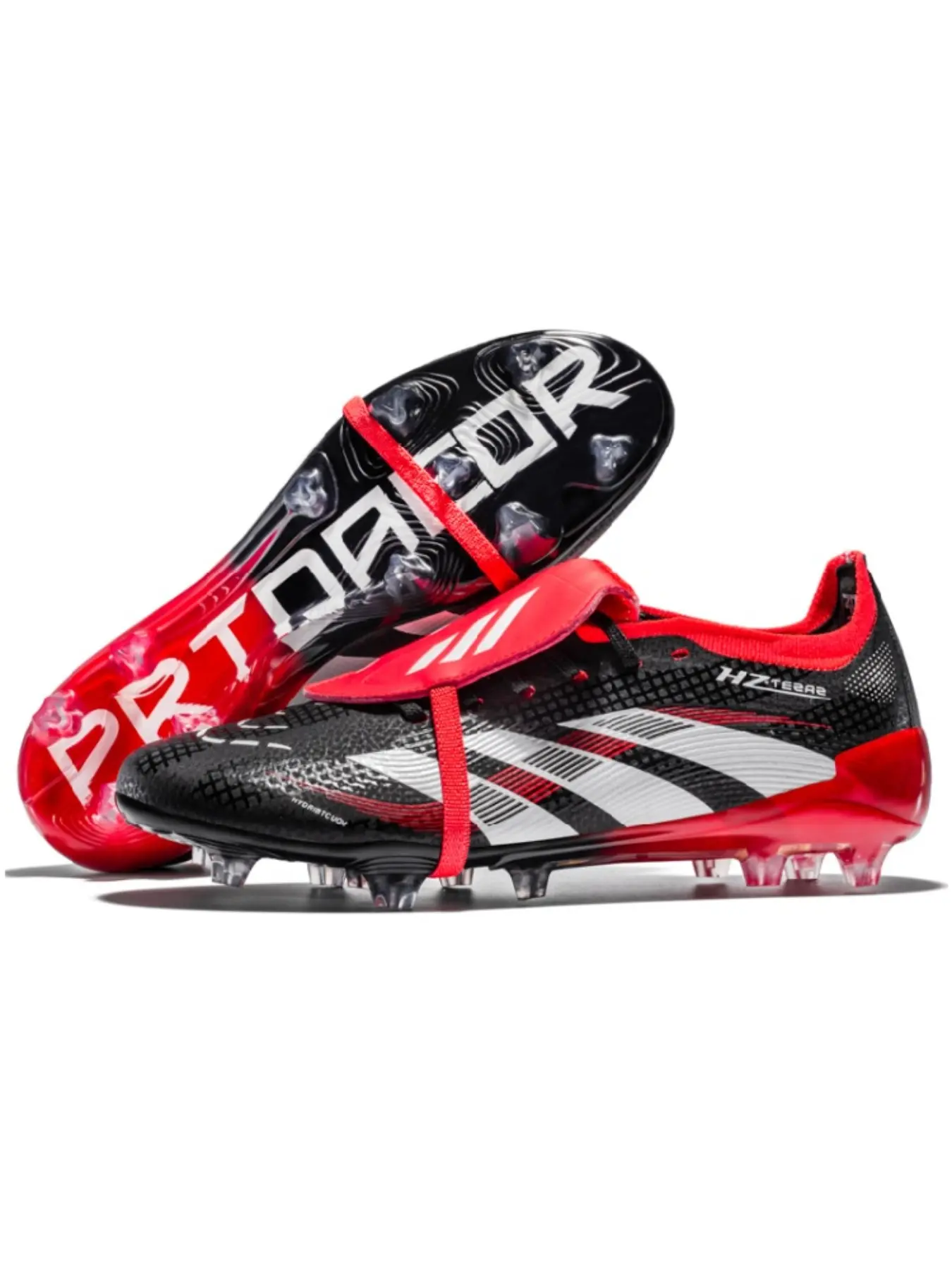 Unisex Foldable Football Shoes, Long Studs Anti-Slip, Comfortable Durable Outdoor Grass Soccer Shoes, High-End Fashion Design, All Seasons