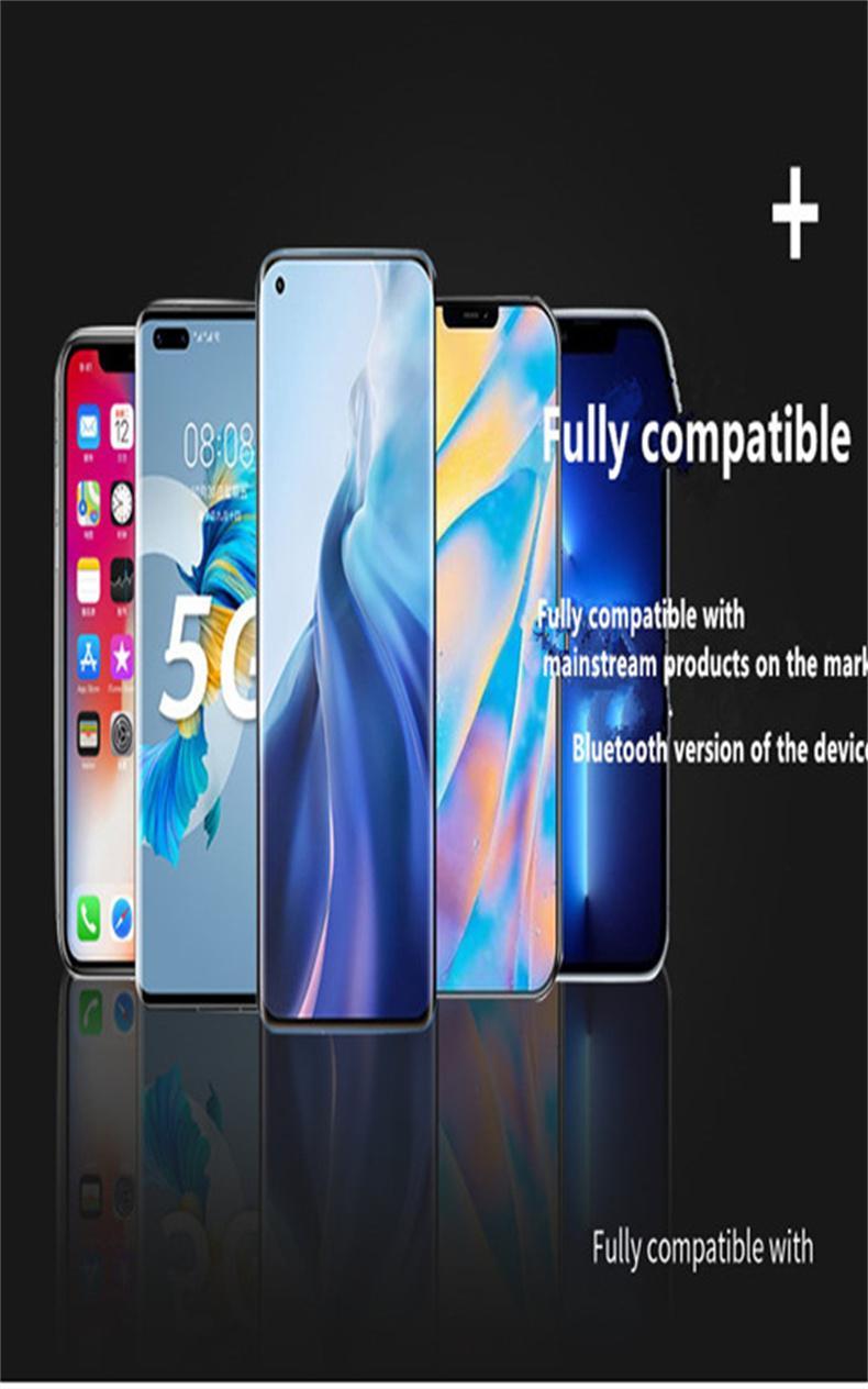 Earphone Clip Wireless Bluetooth Headphone Bone Conduction Headset High Quality Auriculares Sport Noise Canceling with Mic