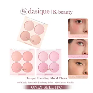 1 Piece DASIQUE Energy Blush Palette, Smooth Powder, Natural Highlight, Matte Finish, Multiple Colors Available, Daily Use Make up, Versatile Makeup