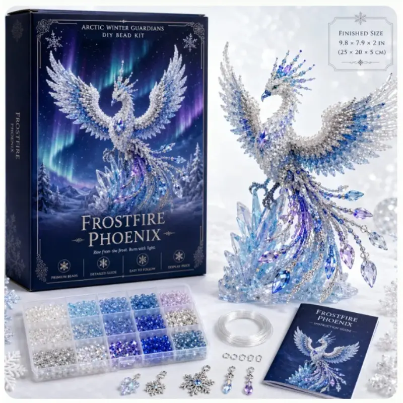 Arctic Winter Guardians DIY Bead Kit CollectionDIY Beads For Crafts