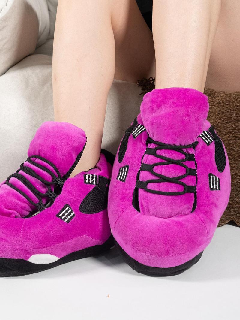 Warm Sneaker Slippers, men Fashionable Home Shoes Soft Comfortable House Slipper One Size Footwear Girl Warm Sneaker Slippers, men Fashionable Home Shoes Soft Comfortable House Slipper One Size Footwear Girl