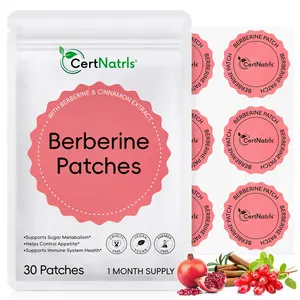 Berberine Patch - 30 Pieces Per Pack, Polyester Fiber Material
