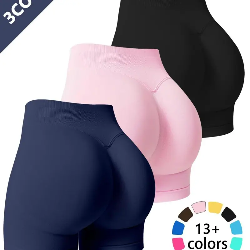 Women's Spring Summer Quick-Dry Comfortable Gym Shorts, Soft Fabric Suitable for Gym and Outdoor Exercise, Fashionable Casual Sportswear, Outdoor Workout Shorts, Athletic Fitness Shorts, Athleisure Gym Shorts