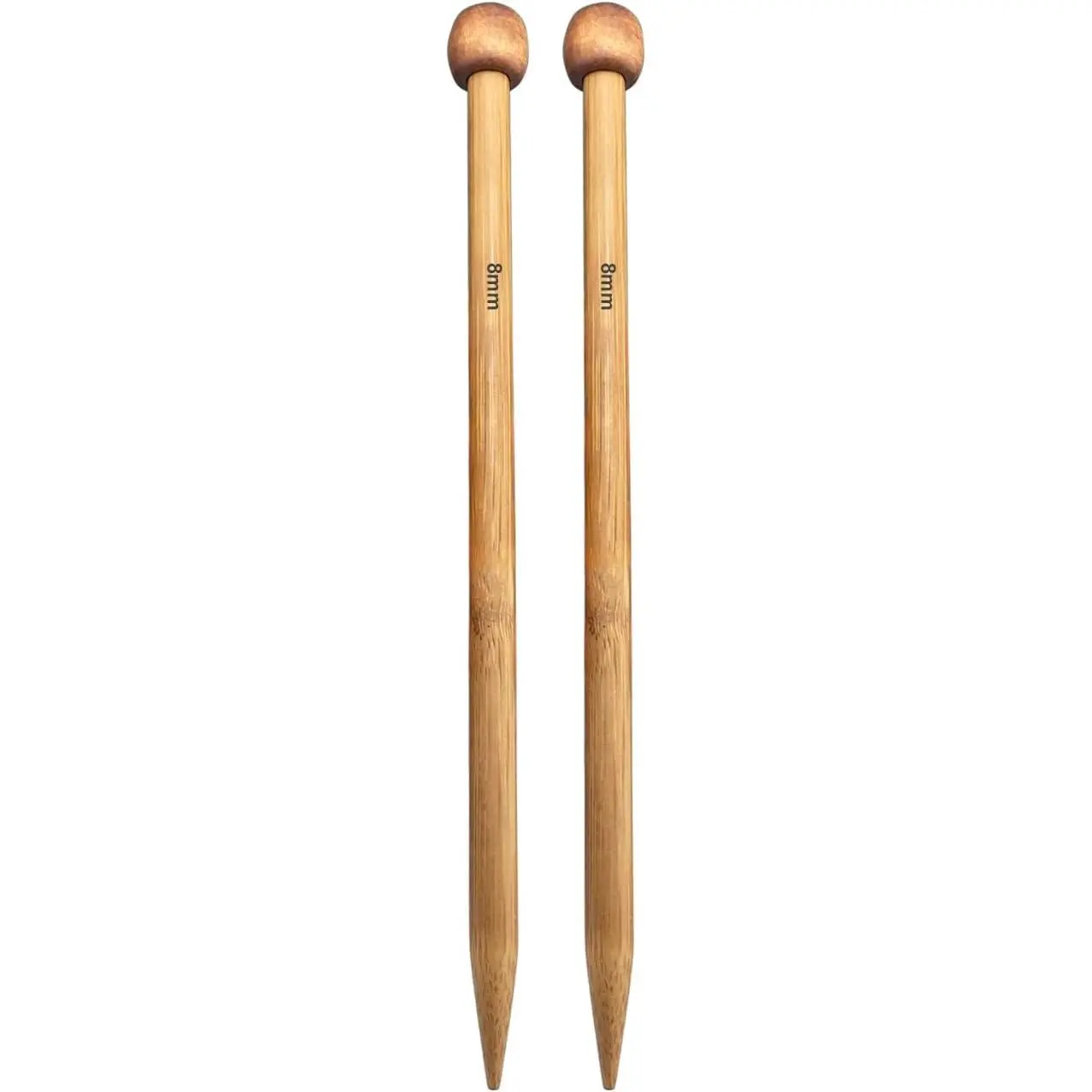 Knitting  Straight Single Pointed 13.8-inch Length Knitting  for  DIY Knitting, Size 11(8mm)