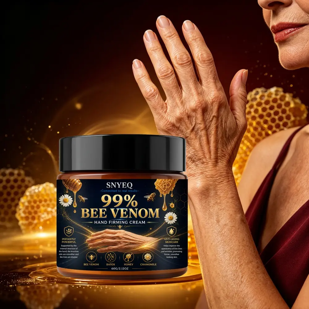 Bee Venom BATOX CREAM-hands Lifting and Firming Cream, Containing Retinol, Collagen, Hyaluronic Acid and Vitamins C and E- Smoothing, Reduce Signs of Aging, the Appearance of Hands Fine Lines, Hands Wrinkles
