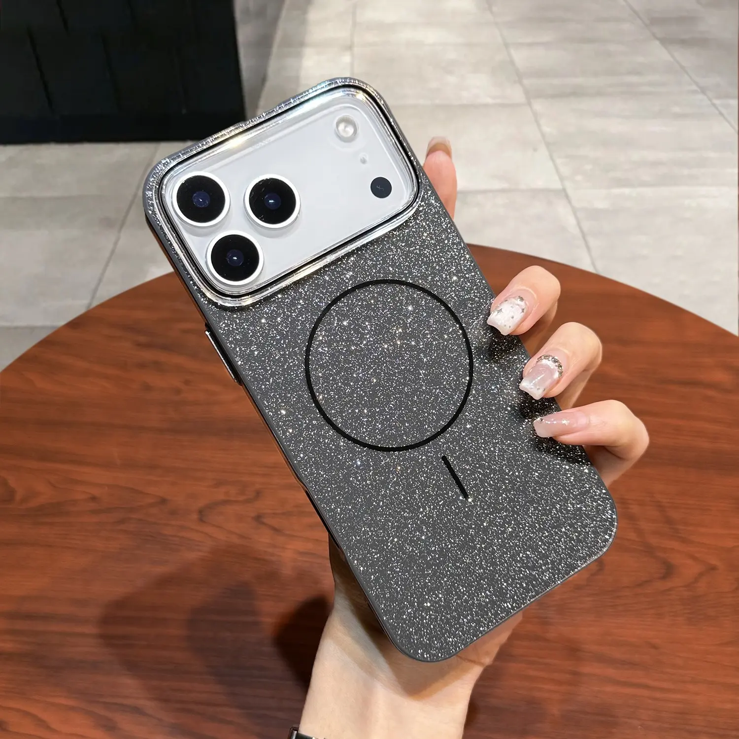 iPhone 16 Pro Case, Compatible with Magsafe, Wireless Charging, Stylish and Durable, Shockproof, Dust-Resistant, Long-Lasting Protection
