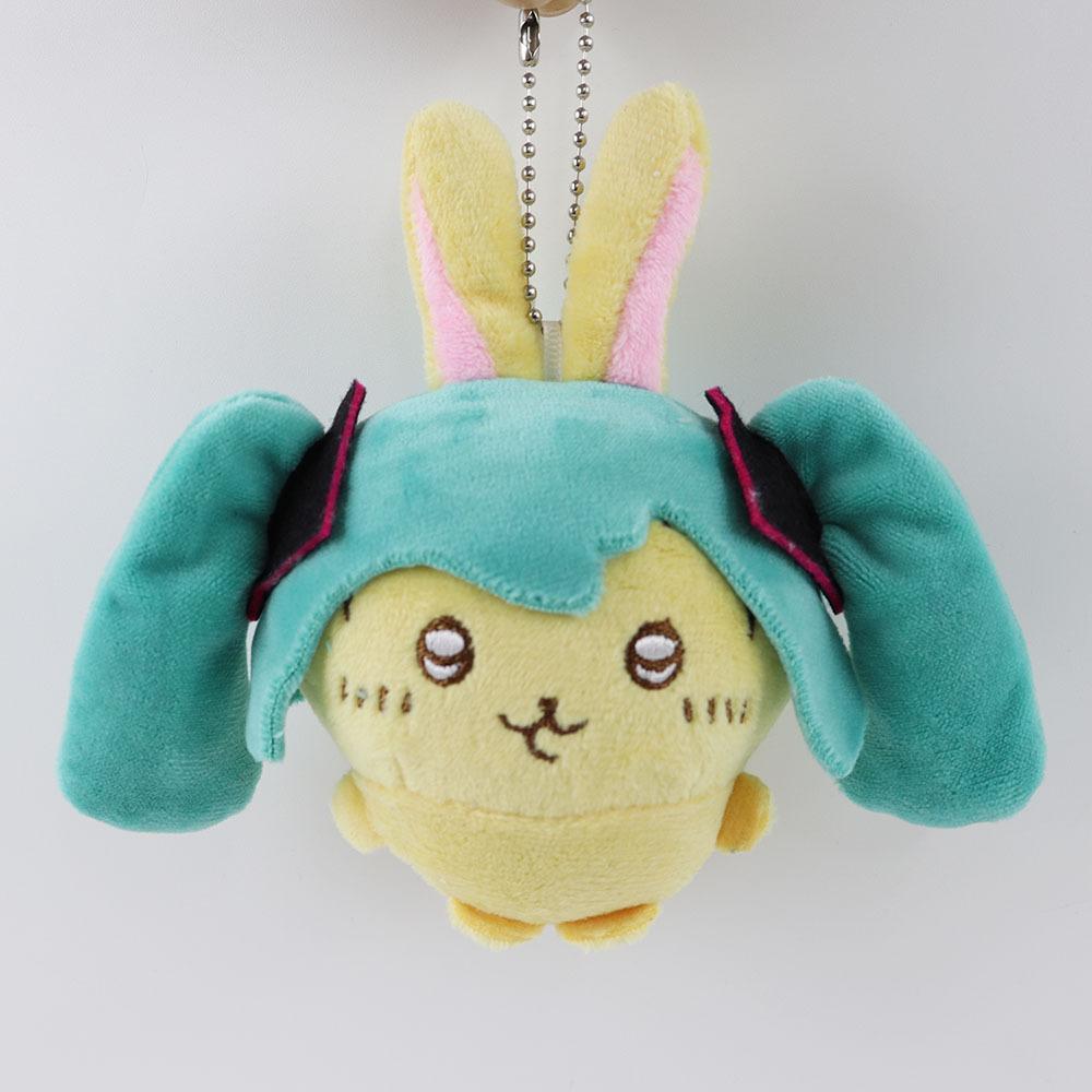 Cartoon Fit Hatsune Plush Doll Chikawas Kawaii Toy USAgi Co-branded Doll Plush Toy Cute Bag Pendant Girls Holiday Gift