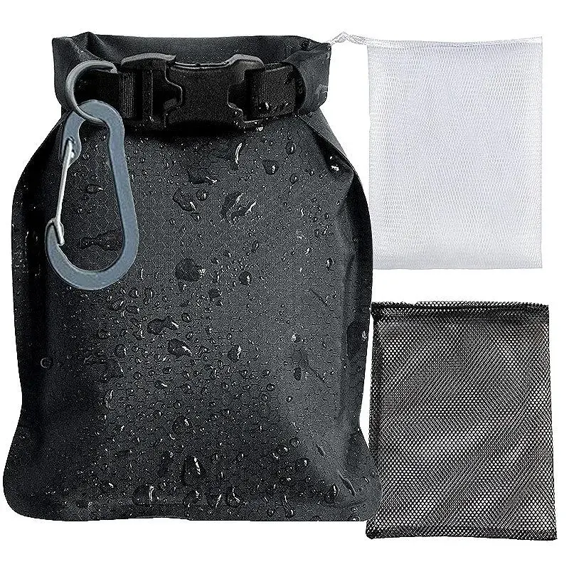 Portable Waterproof Soap Bag, Leak-Proof Travel Organizer, Multi-Purpose Shower & Bath Accessory, Ideal for Outdoor Use, Travel Organization Pouch