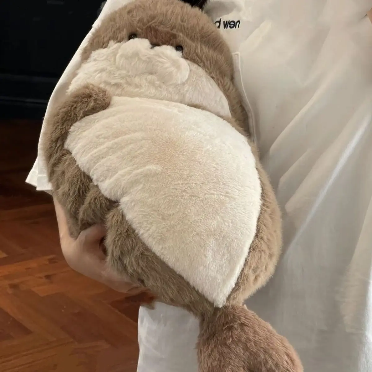Long Body Otter Plush Pillow, Soft Hugging Otter Stuffed Animal Plushie, Large Kawaii Otter Plush Toy for Sofa Bed, Birthday Gift for Kids & Adults