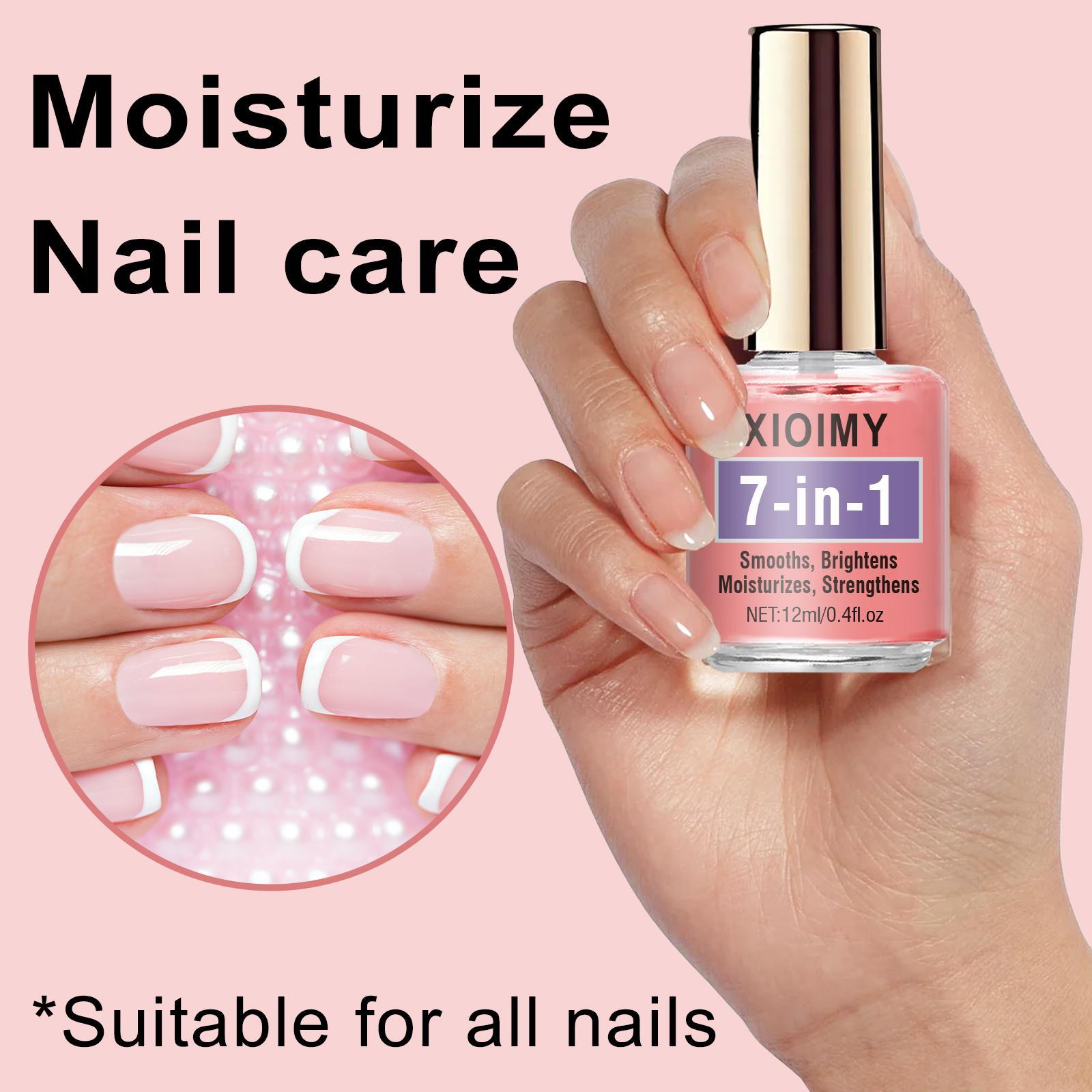 Long-lasting Nail Strengthener, Nail Care Gel, Natural Drying Finish Nail Care, Nail Care for Hands and Feet, Nail Care Liquid