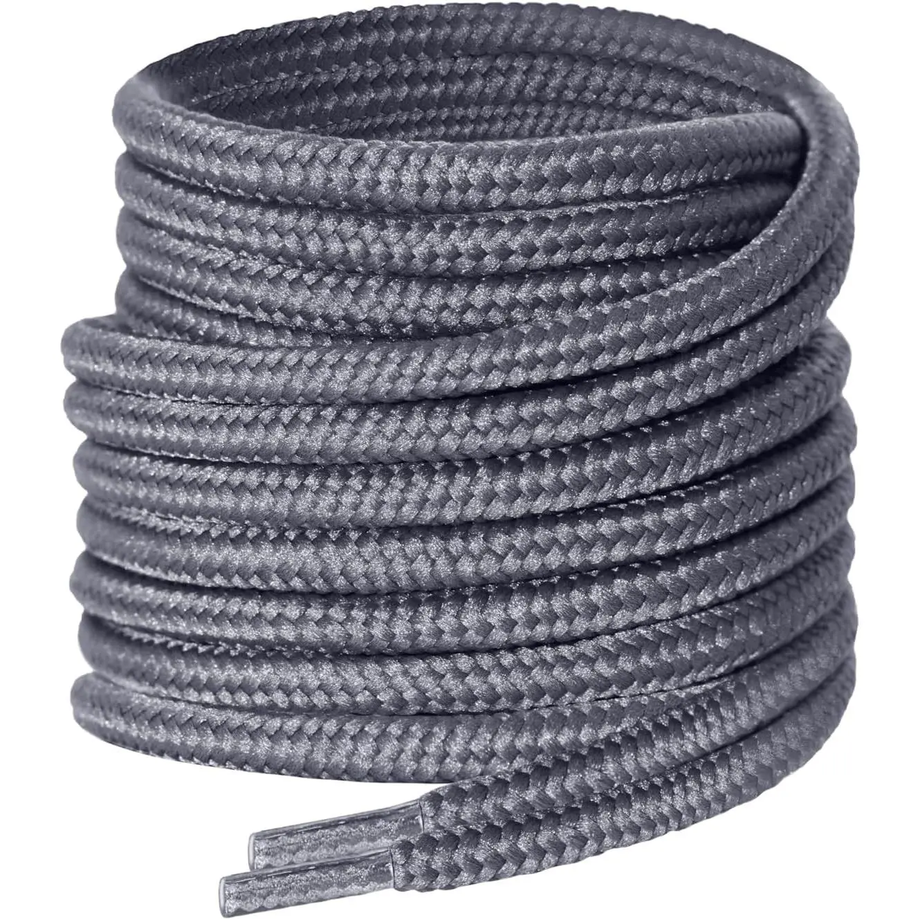 1800D Heavy Duty Boot Laces [2 Pairs] - 16-Strand Unbreakable Reinforced Shoelaces for Work Boots & Hiking (4mm)