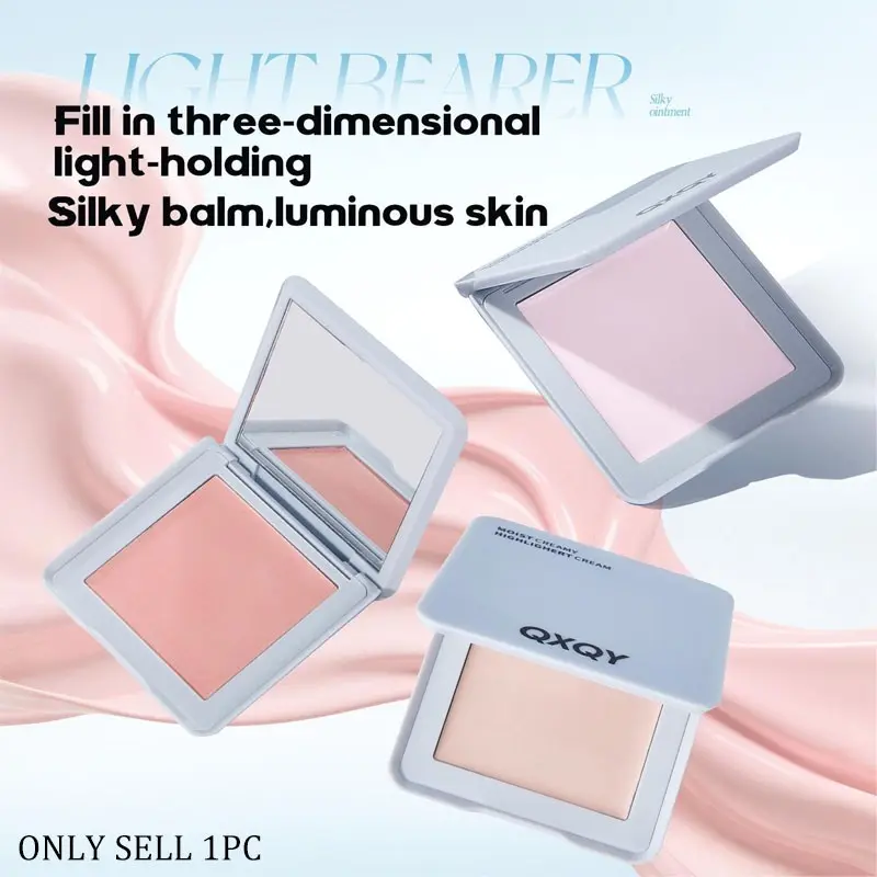 Creamy High-End Face Highlighter Cream Makeup Smooth Texture & Radiant Finish Perfect for Daily Use & Special Occasions