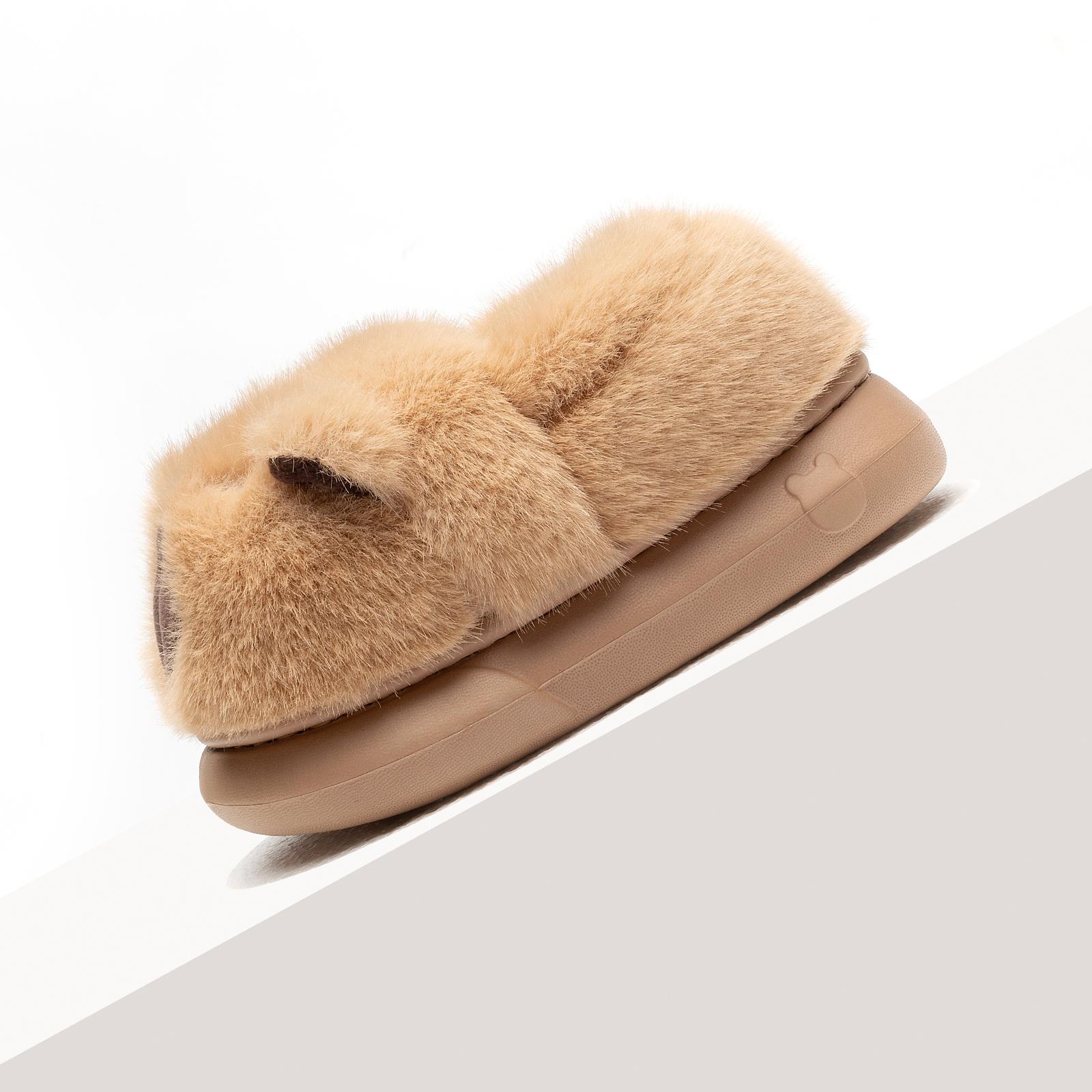 Drecage Toddler Kids Slippers Girls Boys House Shoes Winter Plush Warm Soft with Cute Cartoon Design Indoor Shoes for Boys and Girls