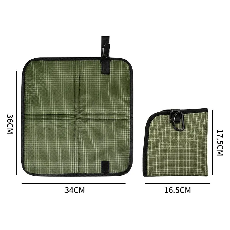 Foldable dirt-proof portable camping mat