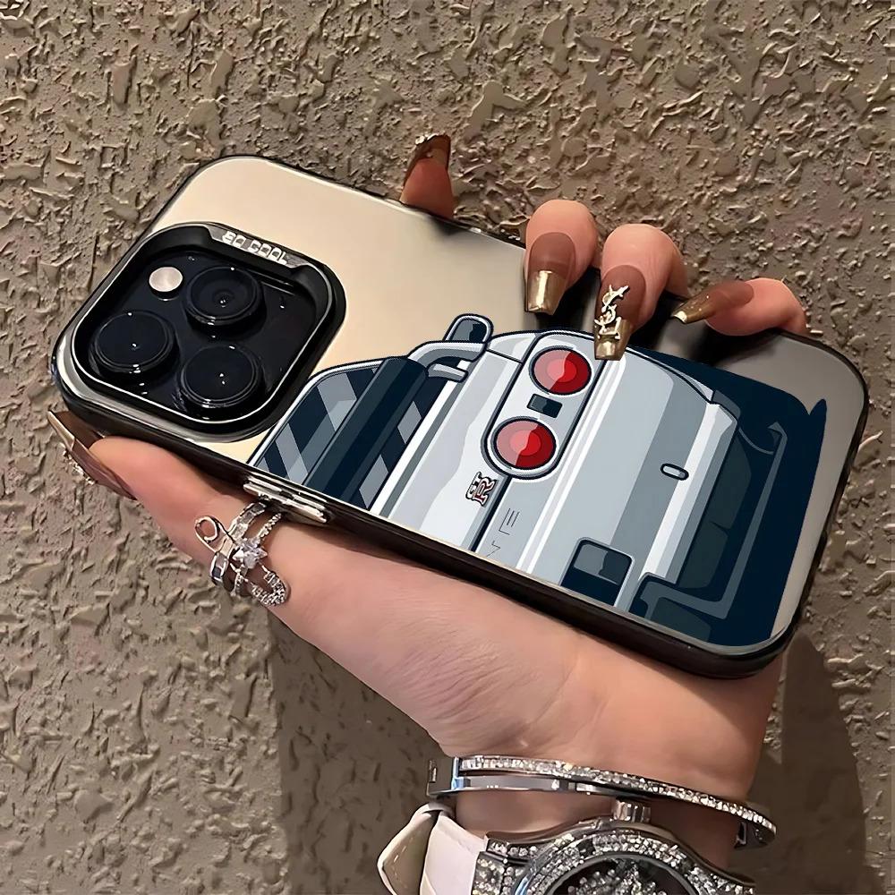 Cool JDM Sports Car Phone Case For iPhone 17 16e 16 15 14 13 12 11 mini Pro Max X XR 8 7 Air Plus Anti Fall Matte Back Cover