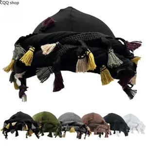 Satin Lined Turban for Men & Women, Breathable & Adjustable Twist Halo Durag Head Wrap for Hair Protection, Comfortable for Sleep & Daily Use, Includes Storage Bag