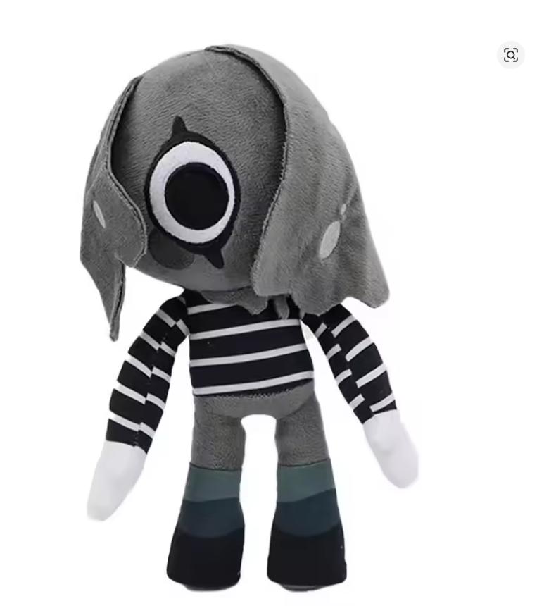 26cm Dandy’s World Plush Twisted Blot Plush Toys Game Peripheral Figure Blot Dolls Birthday Gifts Toys for Kids Room Decor