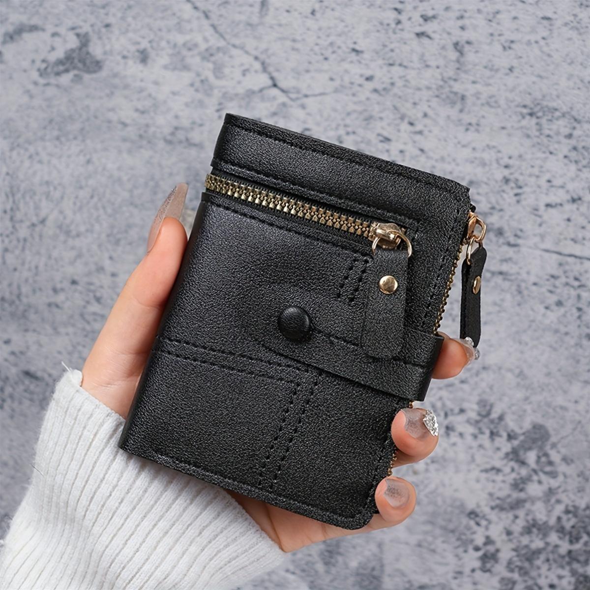 New women's short  coin purse, bank card and credit card storage bag, multi-card slot card holder, zippered wallet luxury designer handbags tote real crossbody women shoulder