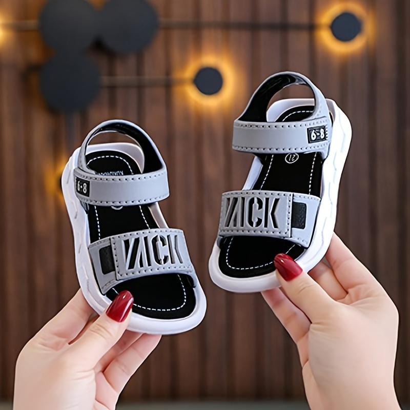 [Boys' Summer Sandals] Soft-Soled Non-Slip Summer Sandals for Boys - Casual Beach Shoes for Older Kids